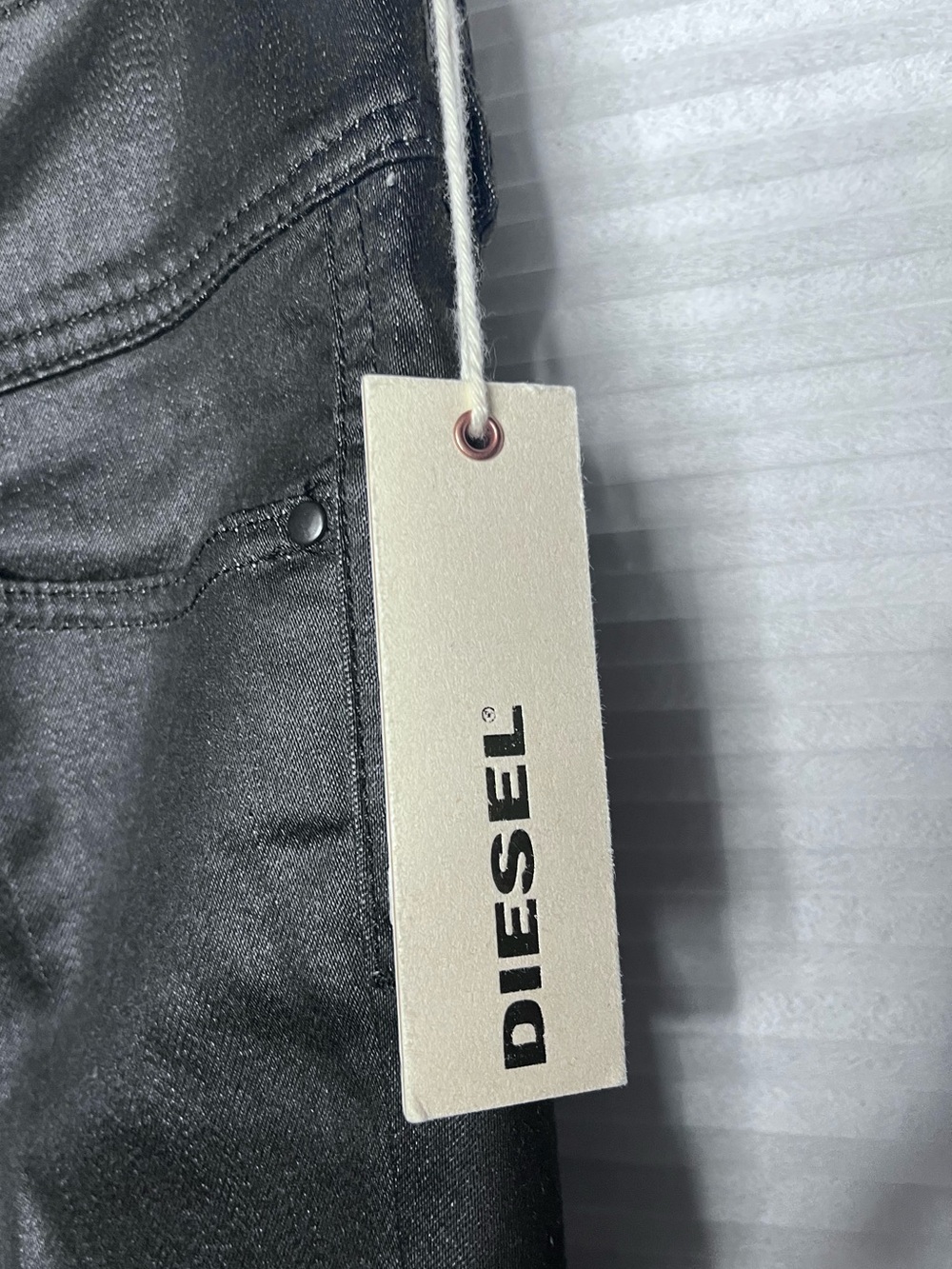 Diesel Black Boot Cut Jeans - Picture 6 of 13